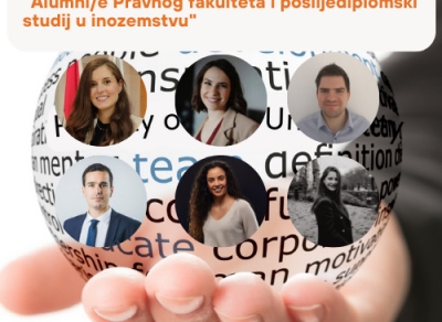 Panel Mentorstva u pravnoj profesiji “Alumni Pravnog fakulteta i poslijediplomski studij u inozemstvu”